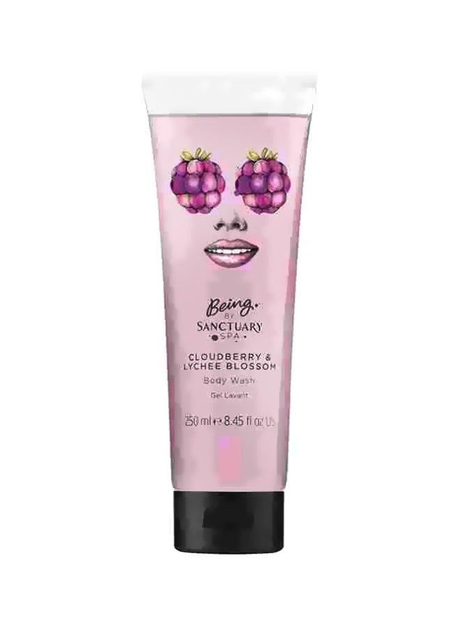 Being By Sanctuary Spa - Cloudberry And Lychee Blossom Body Wash 250ml - Image 1