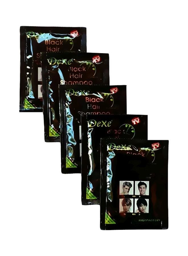 Dexe 5-Piece Black Hair Shampoo 125ml 