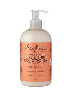 Curl And Shine Conditioner With Coconut And Hibiscus 379ml