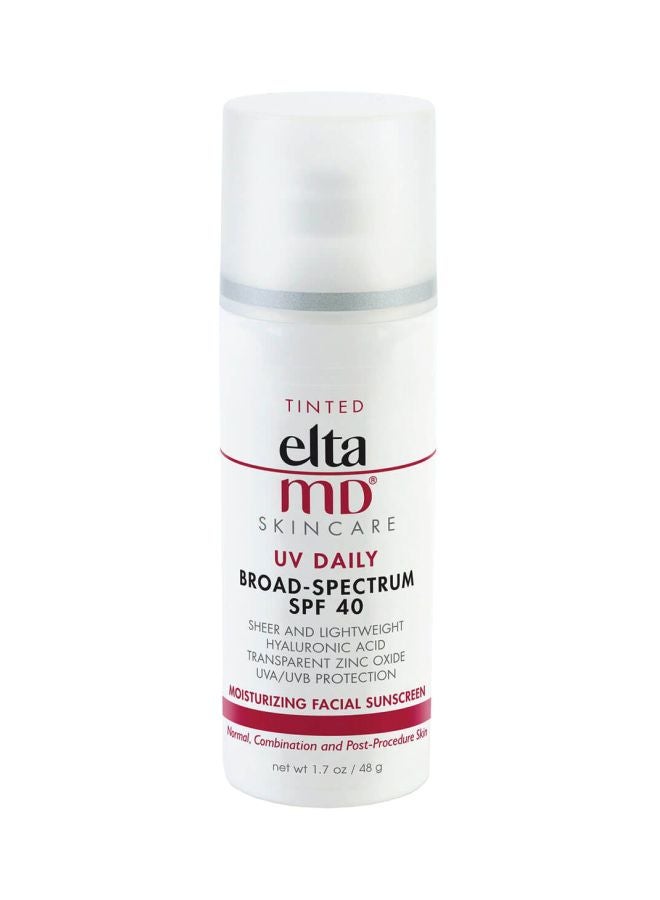 Elta MD - Uv Daily Broad Spectrum Tinted Moisturizer SPF40 48ml - Image 1