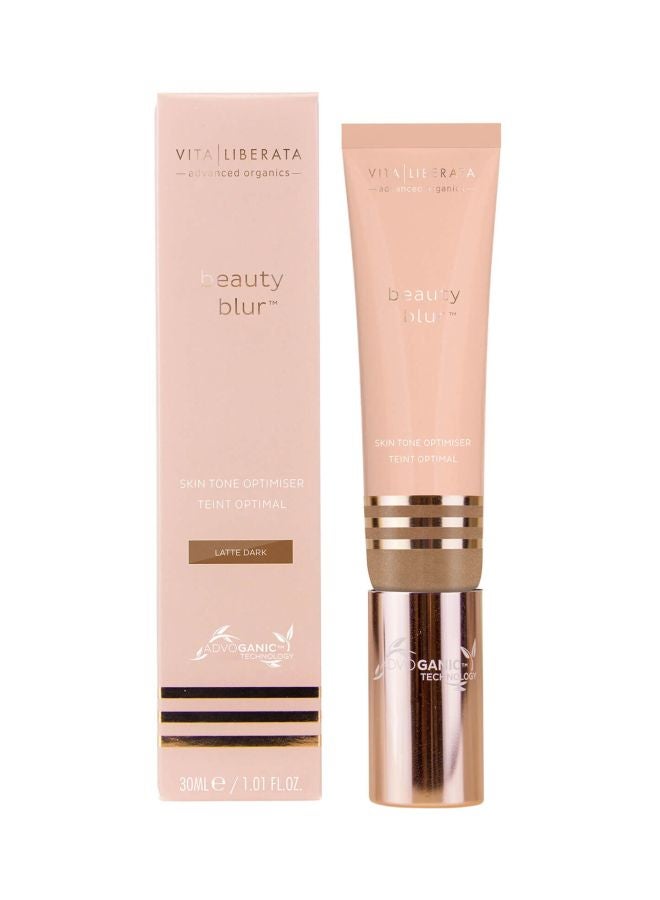 Vita Liberata - Beauty Blur Skin Tone Optimizer-Latte Dark 30ml - Image 1