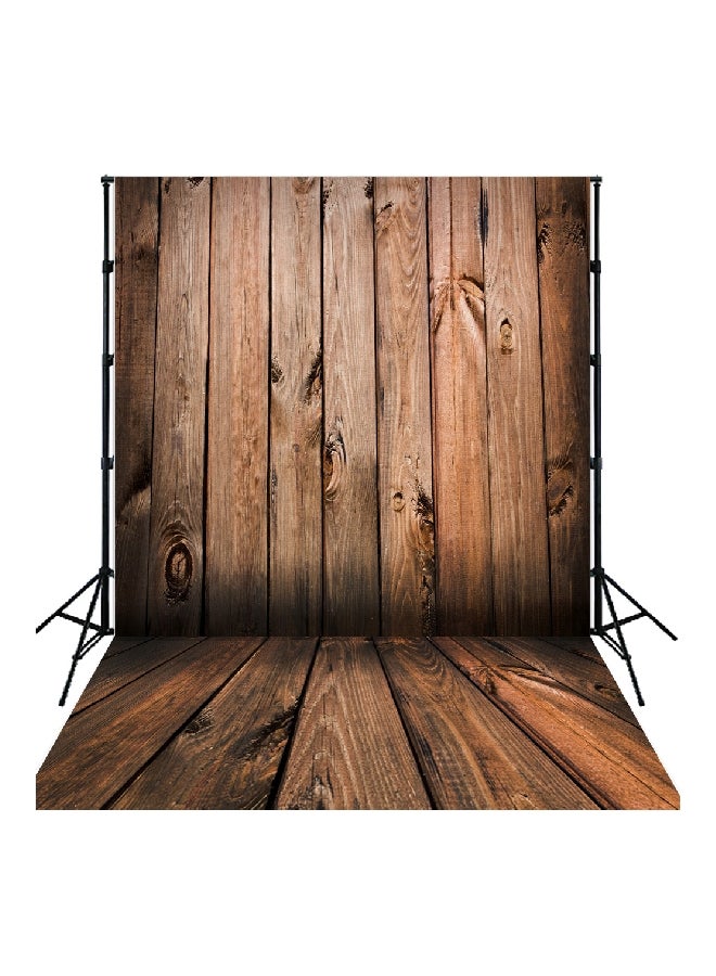 ANDOER - Classic Fashion Wooden Floor Photography Background Brown - Image 1