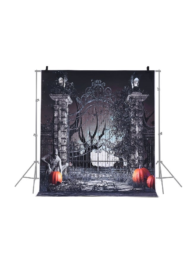 Decoration Pumpkin Pattern Photography Background Black - Image 1