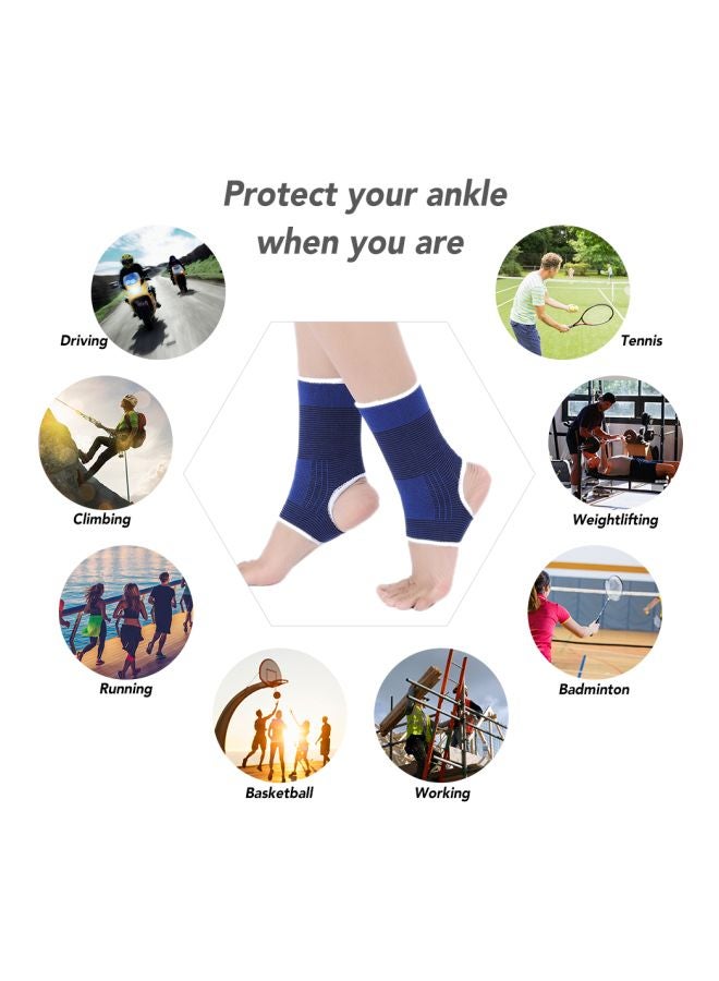 Generic Ankle Support Sleeve With Open Heel  - Image 3