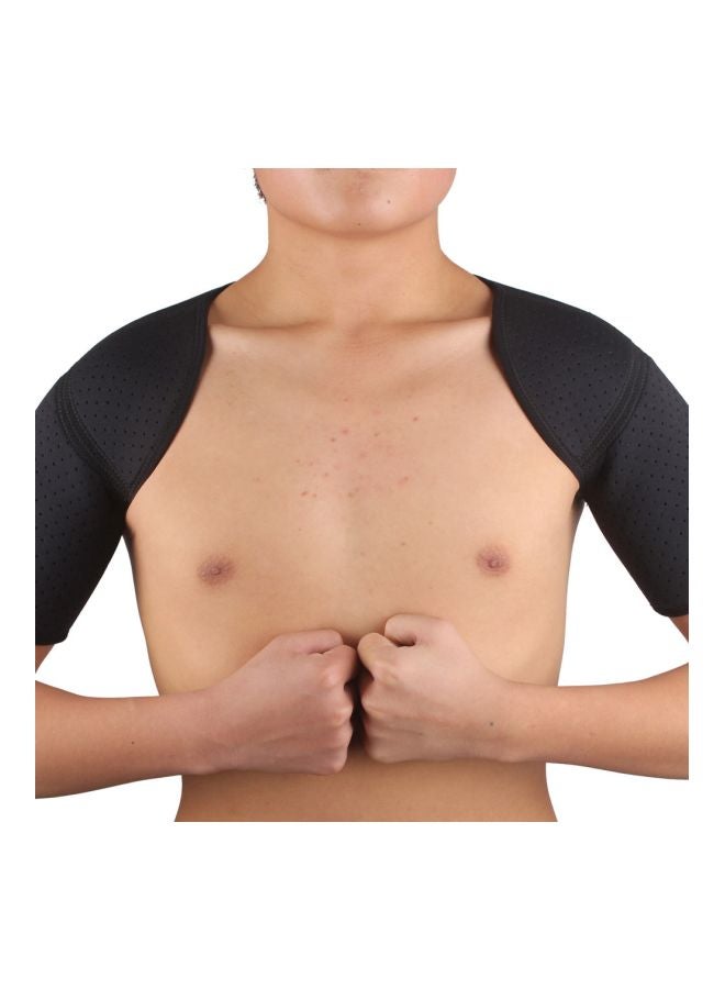 Generic - Double Shoulder Brace Support Wrap Belt - Image 1