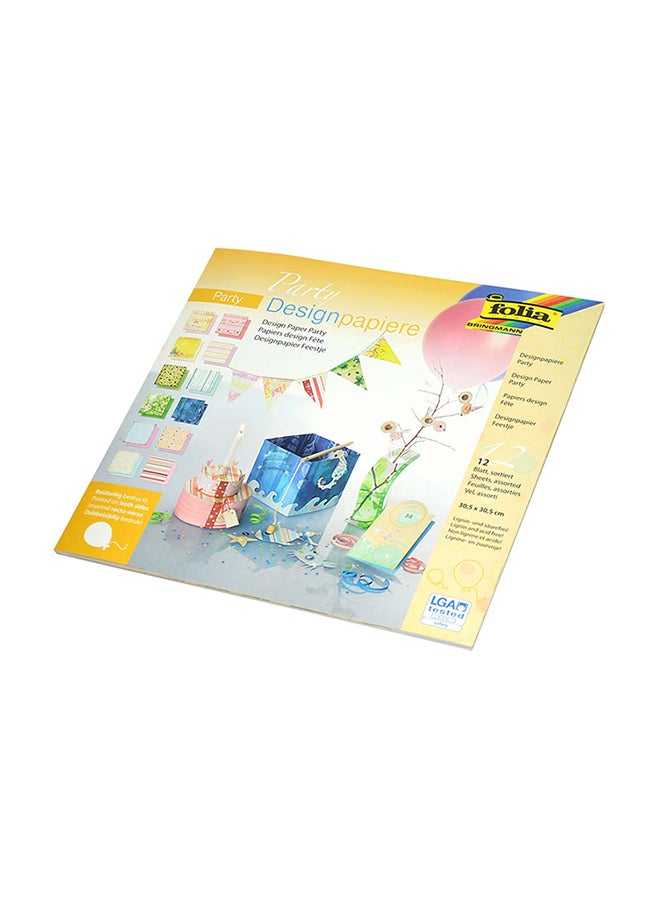 folia Design Paper Party Multicolour - Image 1