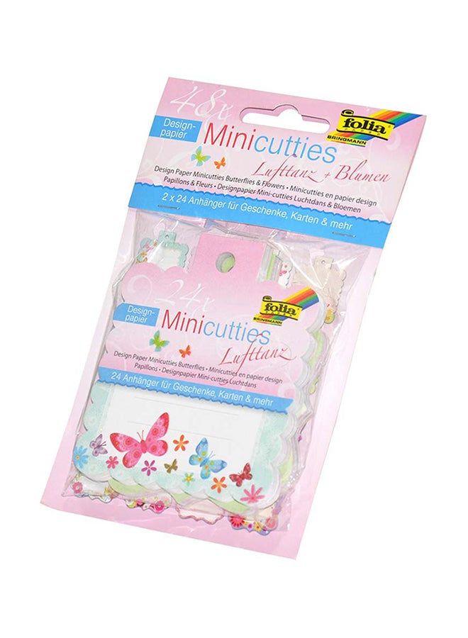 folia Design Paper Mini Cutties Set Multicolour 