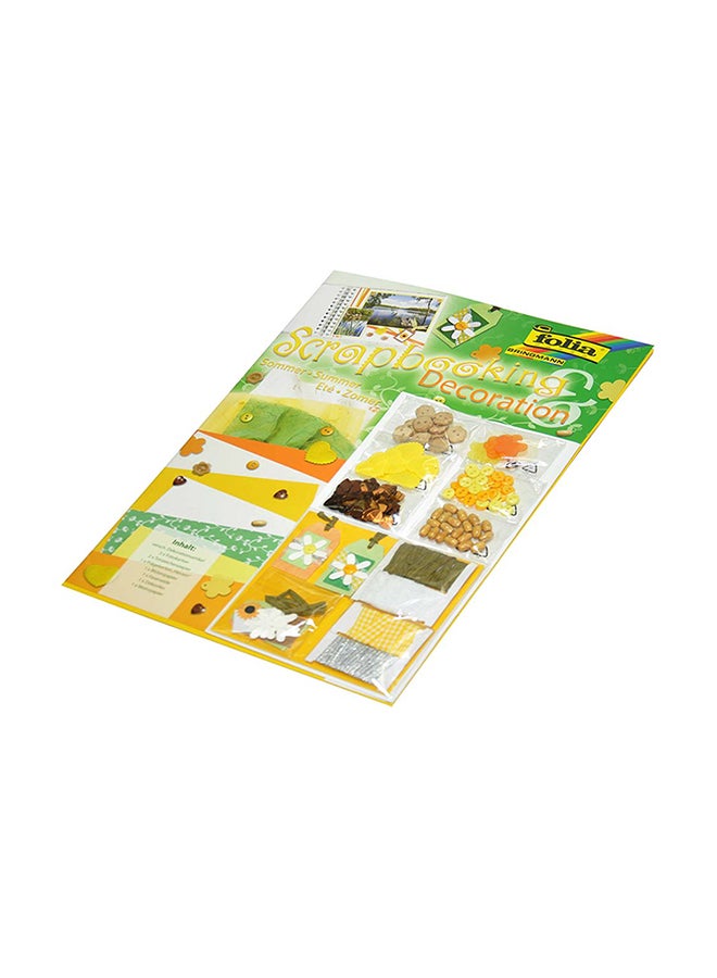 folia Scrapbooking Decoration Set Multicolour  - Image 2