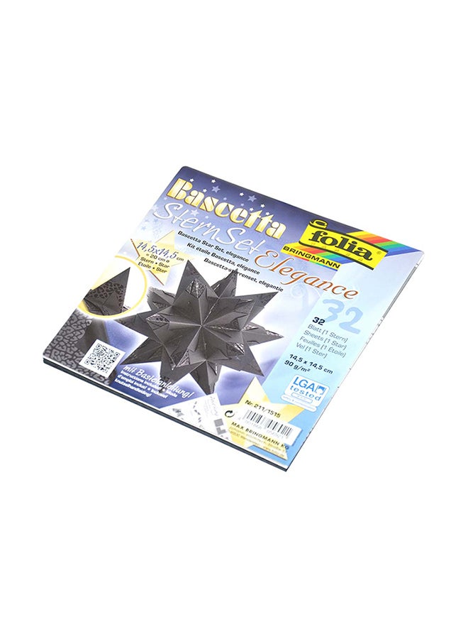 folia 32-Piece Bascetta Star Set Black - Image 2