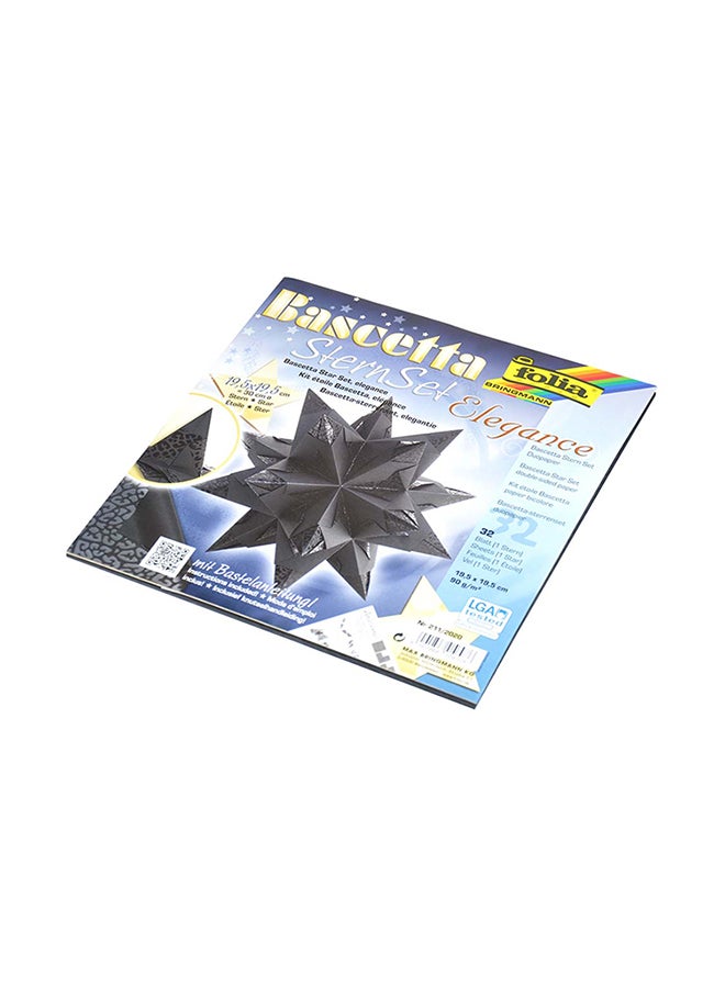 folia 32-Piece Bascetta Star Set Black  - Image 2