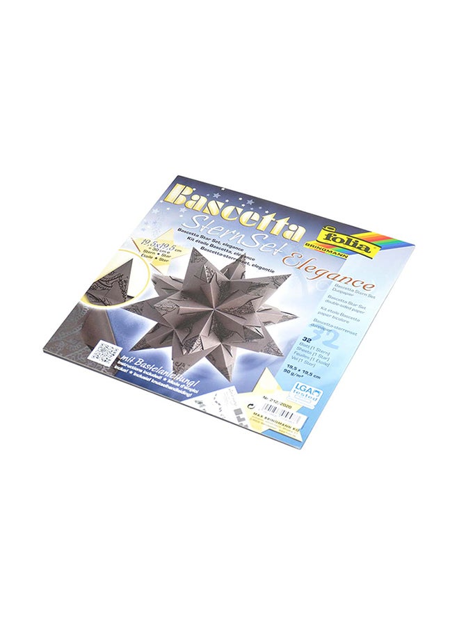 folia 32-Piece Bascetta Star Set Brown  - Image 2