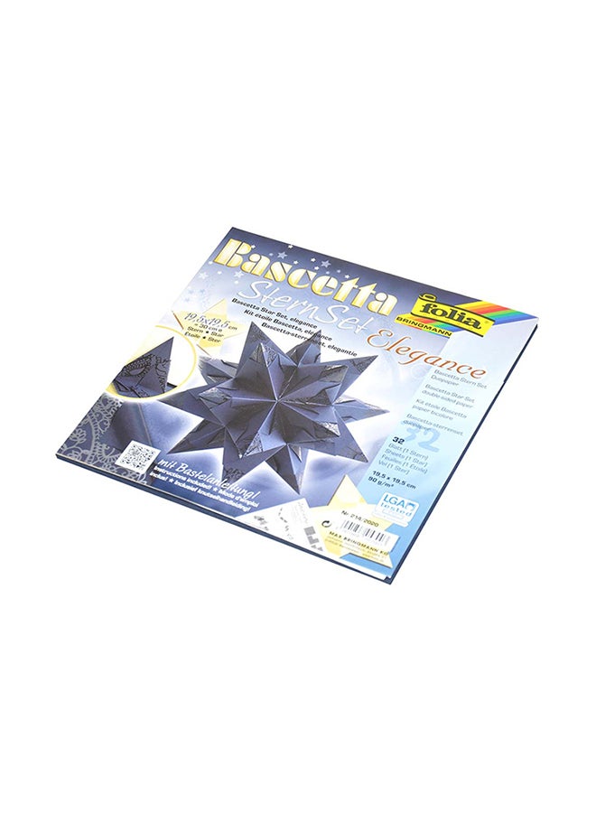 folia 32-Piece Bascetta Star Set Blue  - Image 2