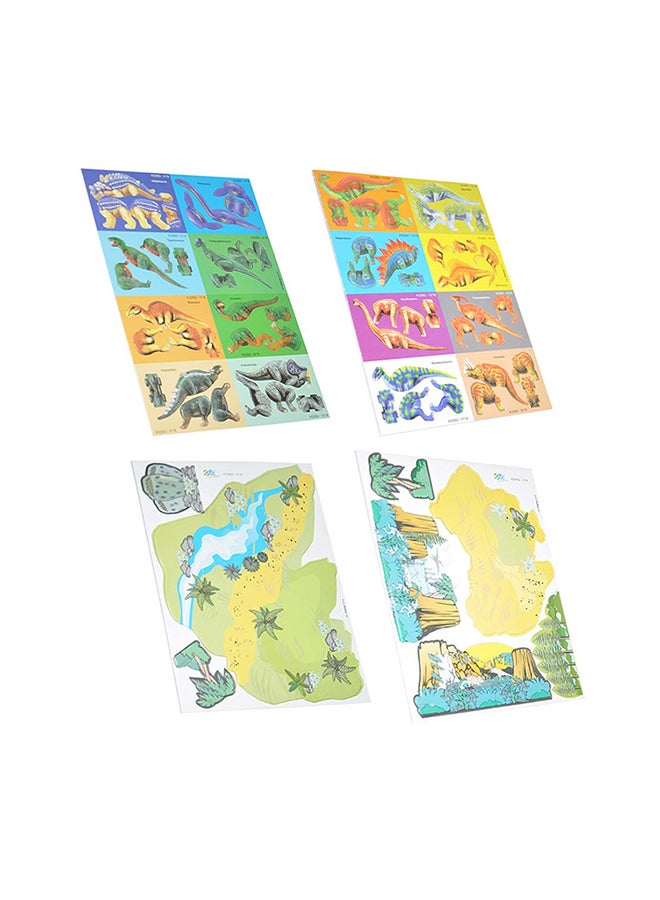 folia 3D Dinosaurs Modellogic Multicolour  - Image 1