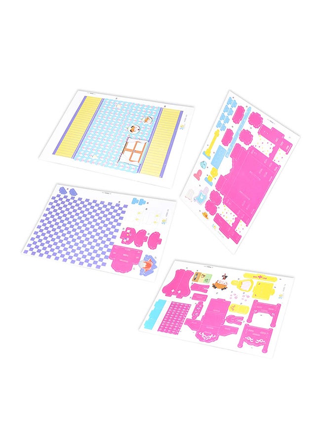 folia 63-Parts 3D Bedroom Modellogic Multicolour  - Image 1