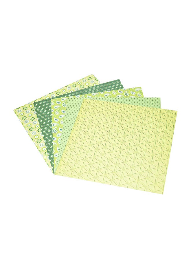 folia 50-Sheets  Folding Papers Green - Image 1