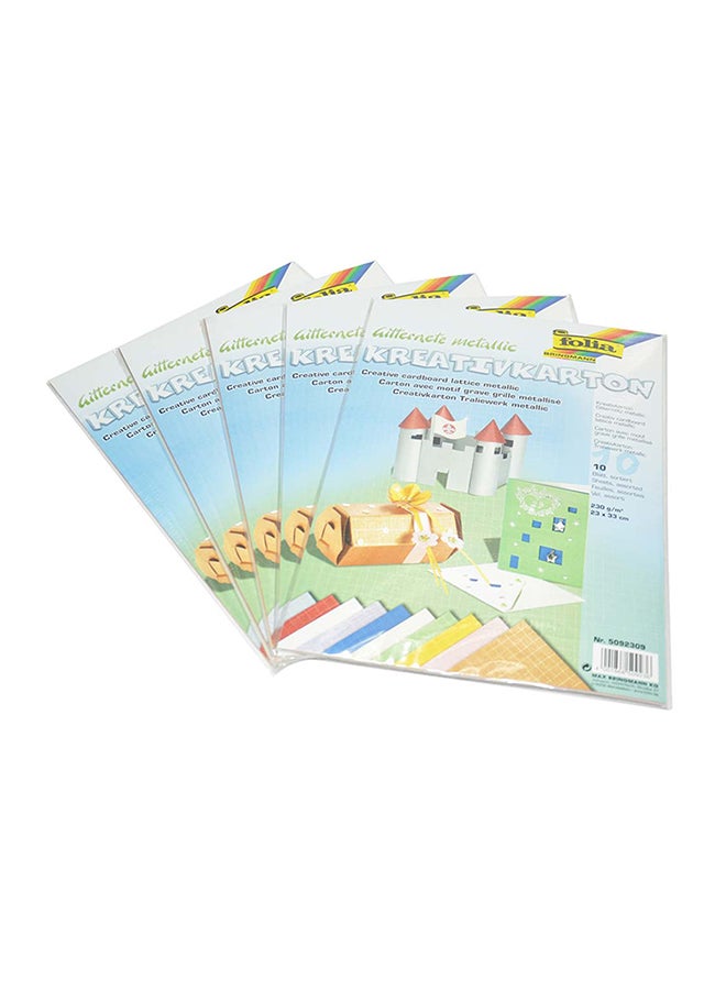 folia 5-Sheets Creative Card Multicolour - Image 2