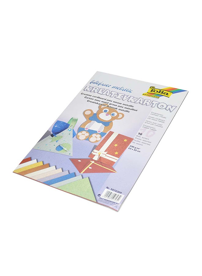 folia 10-Sheets Creative Card Multicolour  - Image 2