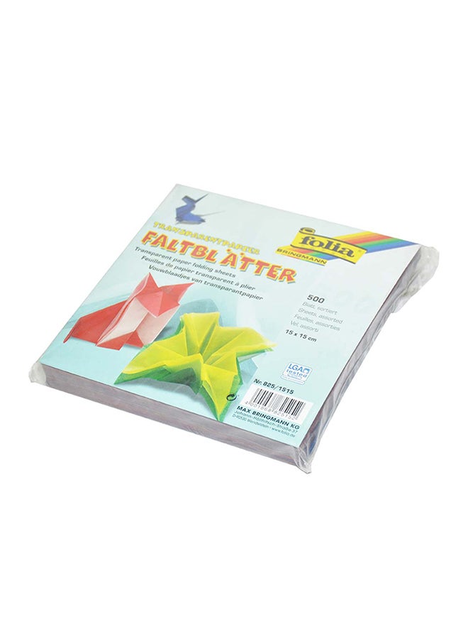 folia 500-Piece Folding Sheets Multicolour  - Image 2