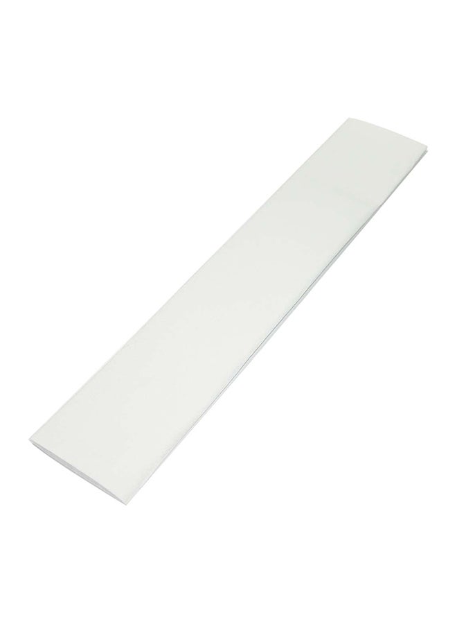 folia 10-Piece Crepe Paper White - Image 1