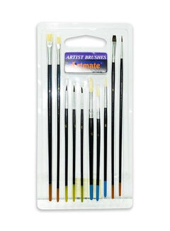 Artmate 10-Piece Artist Brush Set Multicolour  - Image 1