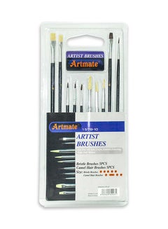Artmate 10-Piece Artist Brush Set Multicolour  - Image 2