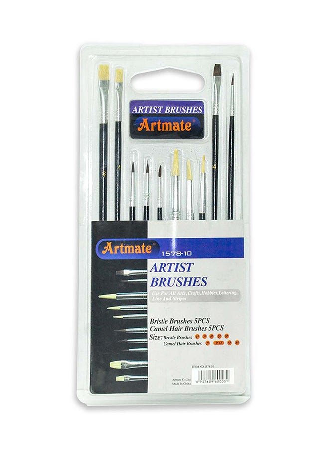 آرتمايت طقم فرش رسم مُكون من 10 قطع متعدد الألوان - Image 2