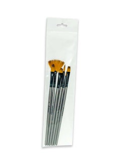 Artmate 6-Piece Painting Brushes Set Multicolour  - Image 2