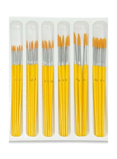 Artmate 54-Piece Brush Set Round Multicolour  - Image 1