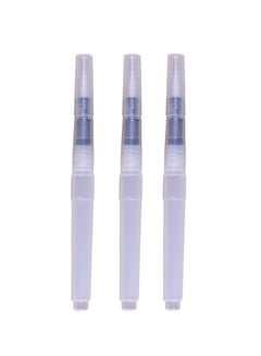 3-Piece Watercolour Brush Pen Set Transparent - v1563279842/N27686889A_1