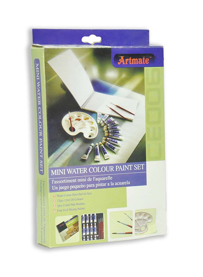 آرتمايت طقم ألوان مائية صغير متعدد الألوان - Image 3