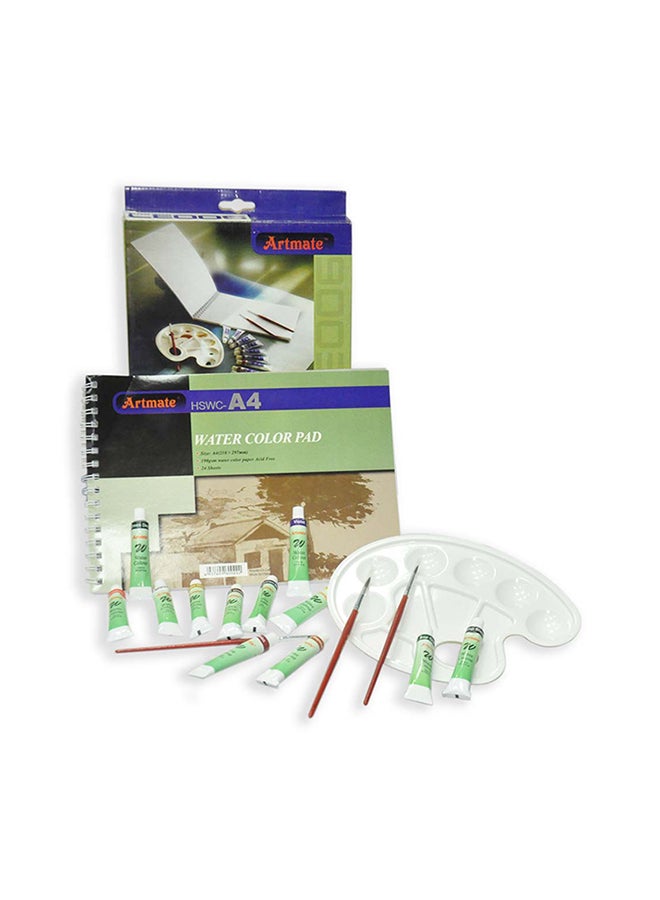 آرتمايت طقم ألوان مائية صغير متعدد الألوان - Image 2