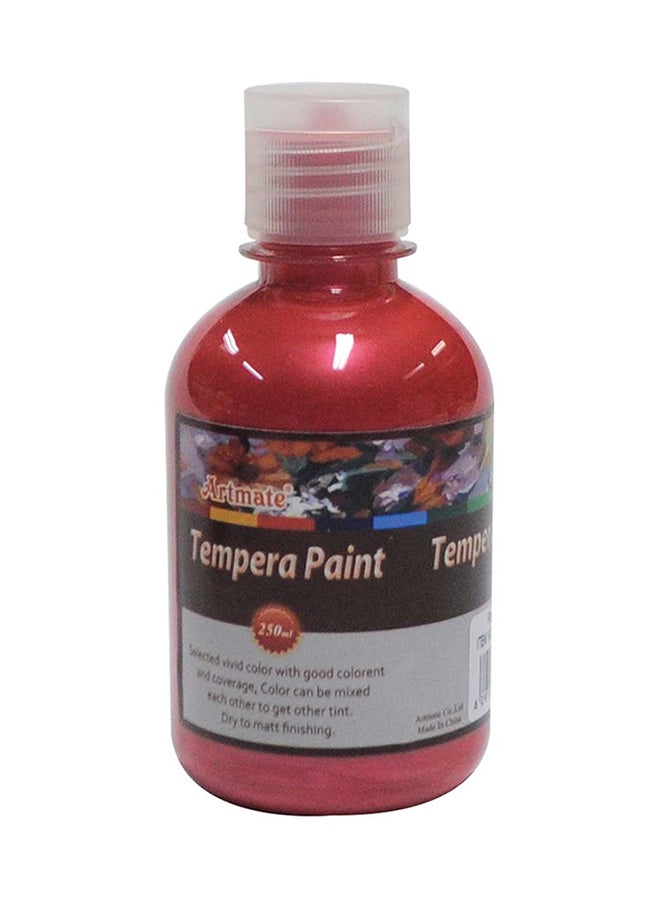 آرتمايت طلاء لؤلؤي من تيمبرا أحمر