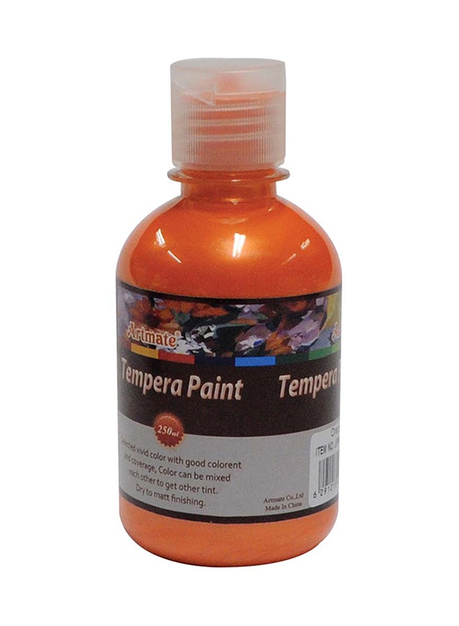 آرتمايت طلاء لؤلؤي من تيمبرا برتقالي