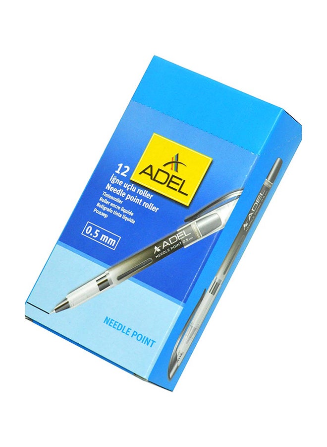 Adel 12-Piece Roller Pen Black  - Image 3
