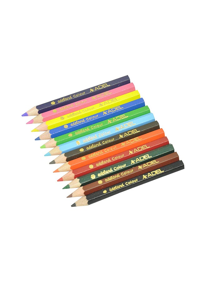 Adel 12-Piece Color Pencils Multicolour - Image 1