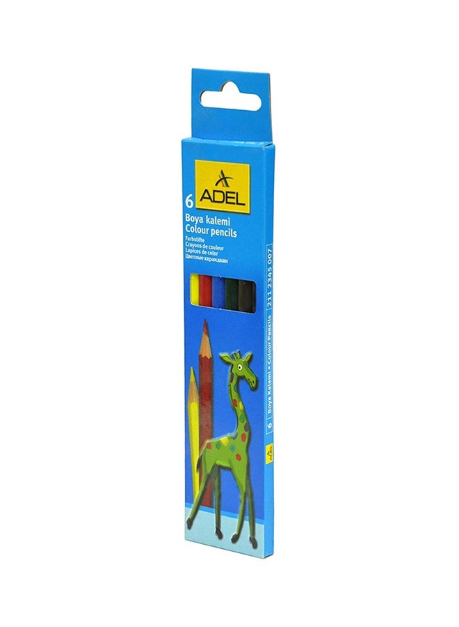 Adel 6-Piece Color Pencils Multicolour - Image 2