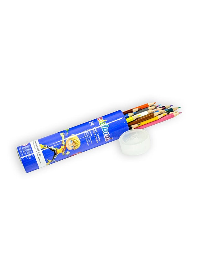 Adel 24-Piece Color Pencils in Aluminium Tube Multicolour  - Image 2