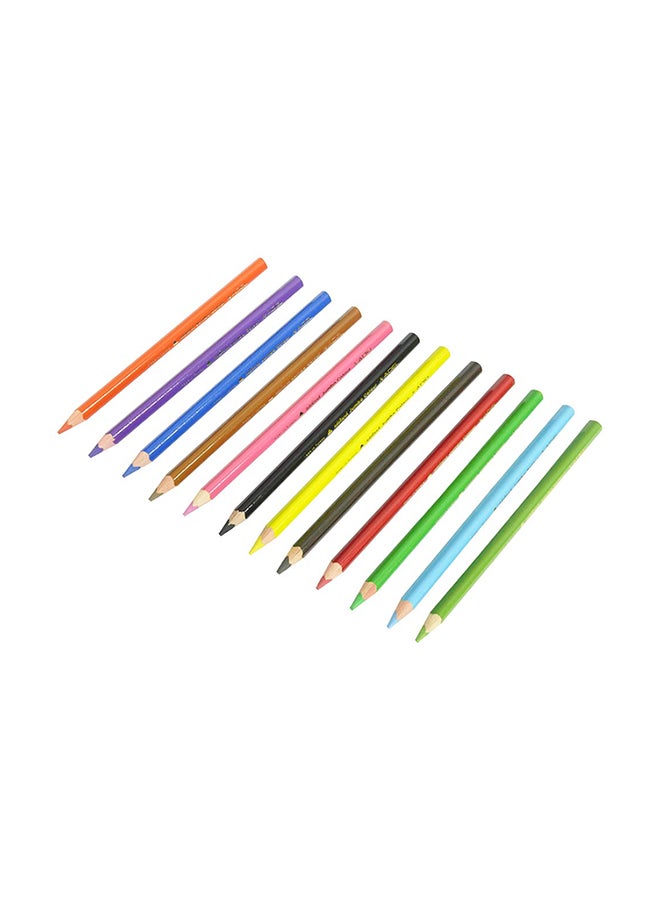 Adel 36-Piece Jumbo Trio Color Pencils Multicolour  - Image 2