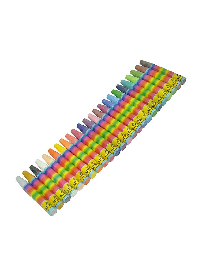 Adel 24-Colors Oil Pastel Multicolour - Image 2