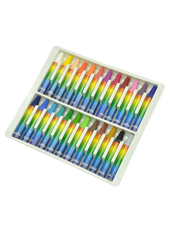 Adel 18-Colors Oil Pastel Multicolour  - Image 1
