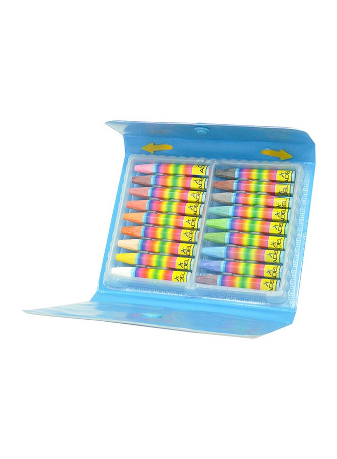 Adel 18-Colors Oil Pastel Multicolour - Image 1