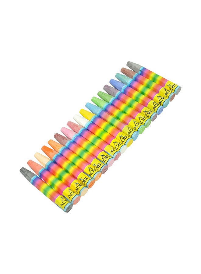 Adel 18-Colors Oil Pastel Multicolour - Image 2