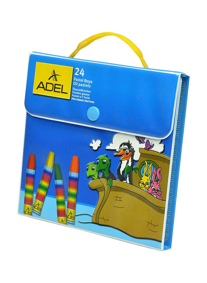 Adel 24-Colors Oil Pastel Multicolour  - Image 3
