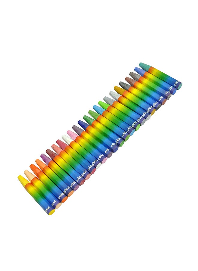 عادل 24 لوناً من ألوان باستيل زيتية متعدد الألوان - Image 2