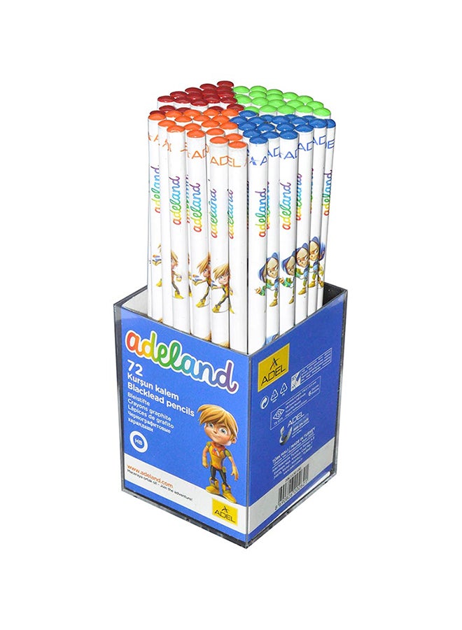 Adel 72-Piece Blacklead Pencil Multicolour  - Image 1