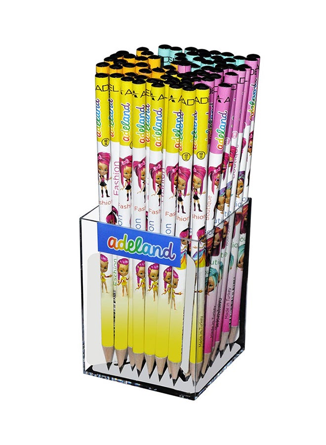 Adel 72-Piece Blacklead Pencil Multicolour  - Image 1
