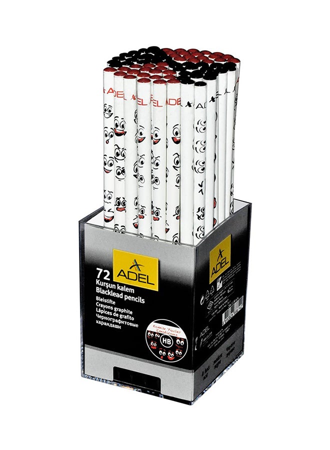 Adel 72-Piece Blacklead Pencil Multicolour  - Image 1