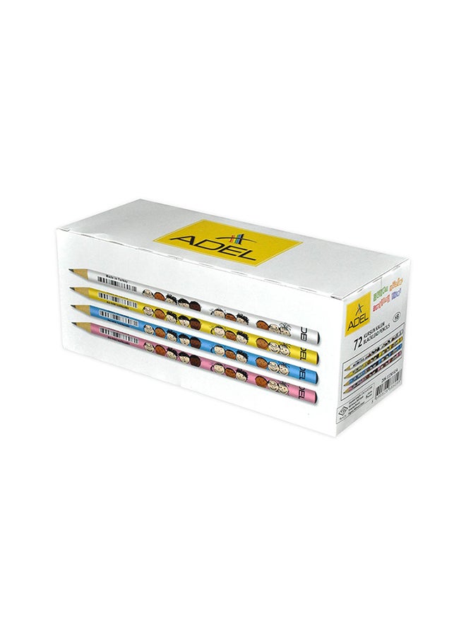 Adel 72-Piece Blacklead Pencil Multicolour  - Image 2
