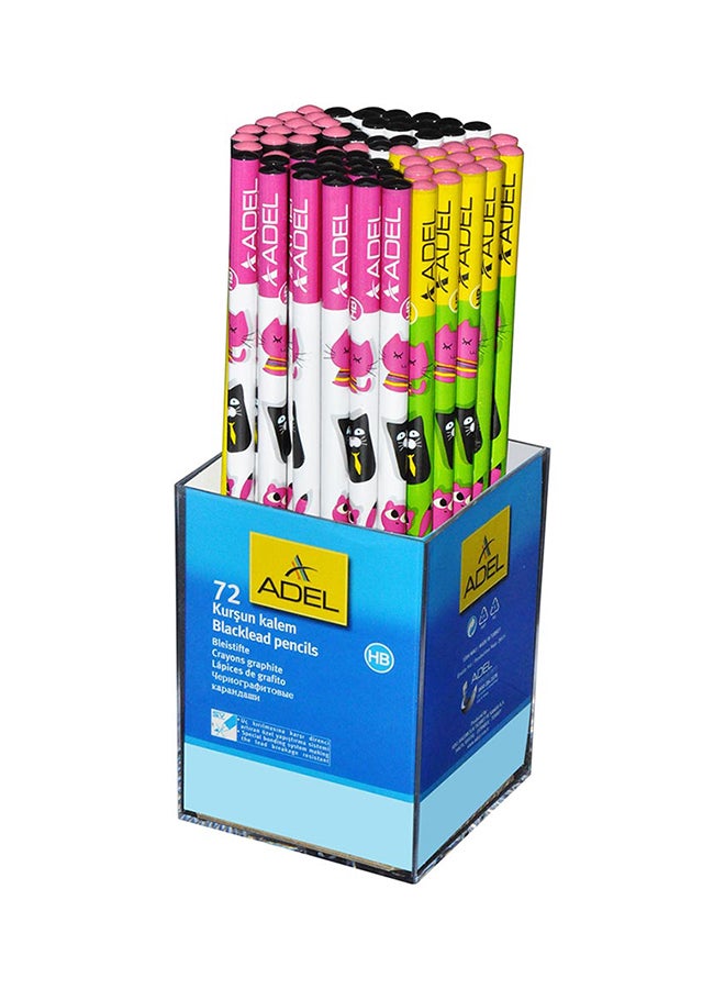 Adel 72-Piece Blacklead Pencil Multicolour  - Image 1