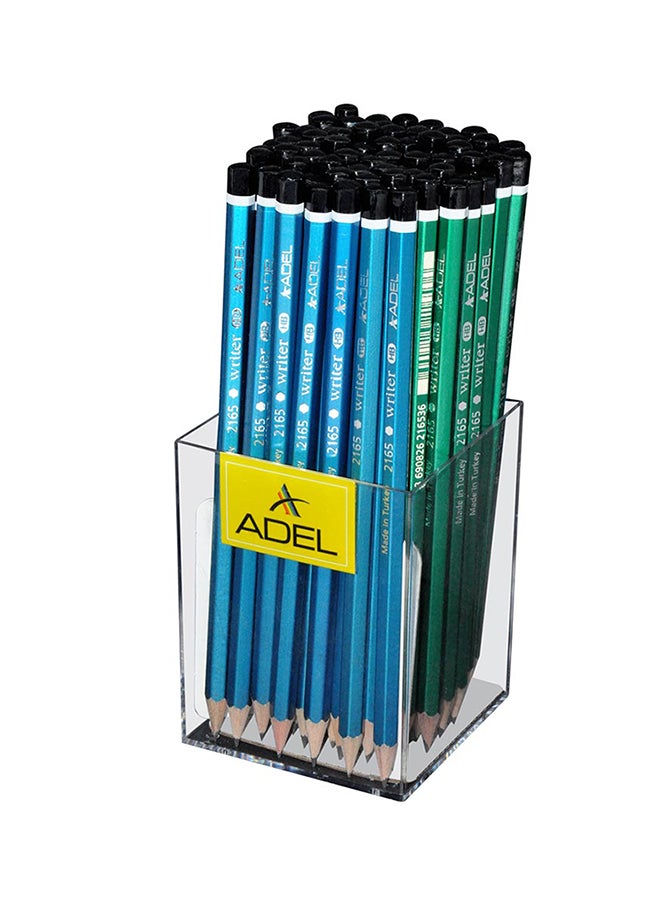 Adel 72-Piece Writer Pencil 3 Colors Black - Image 1